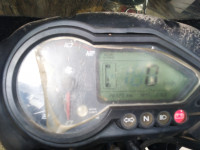 Blue And Black Bajaj Pulsar 150 DTSi