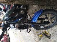 Blue And Black Bajaj Pulsar 150 DTSi