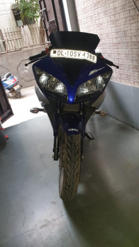 Blue Yamaha YZF R15