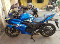 Blue Suzuki Gixxer SF Moto GP