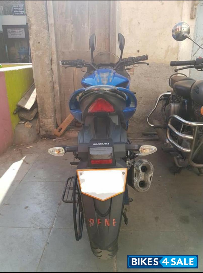 Blue Suzuki Gixxer SF Moto GP