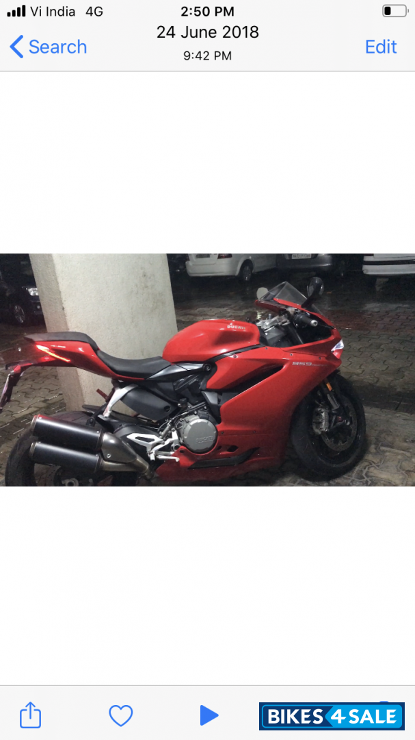 Red Ducati Superbike 959 Panigale
