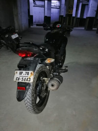 Black Honda Unicorn Dazzler