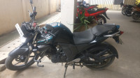 Black And Blue Yamaha FZ-S FI V2
