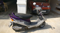 Purple TVS Scooty Pep Plus