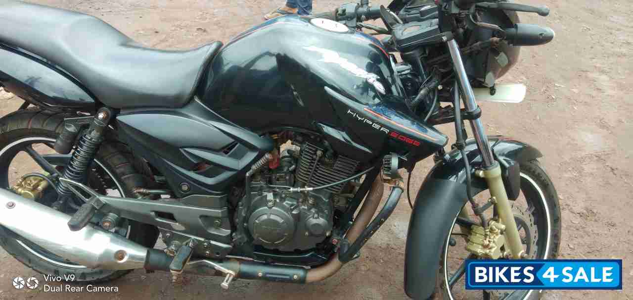 Black TVS Apache RTR 180 ABS