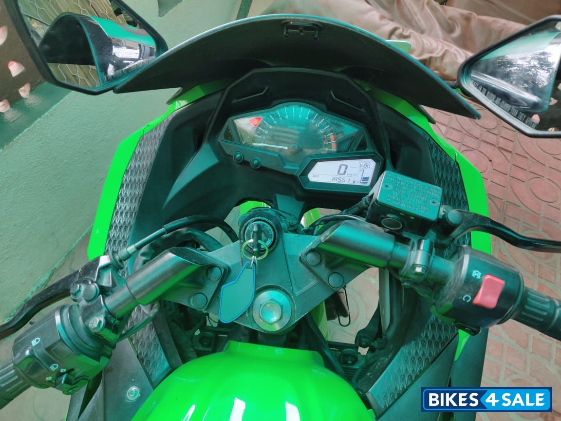 Lime Green Kawasaki Ninja 300R