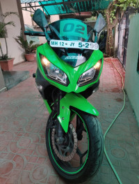 Lime Green Kawasaki Ninja 300R