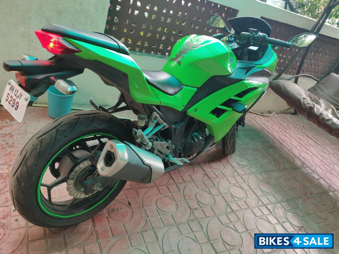 Lime Green Kawasaki Ninja 300R
