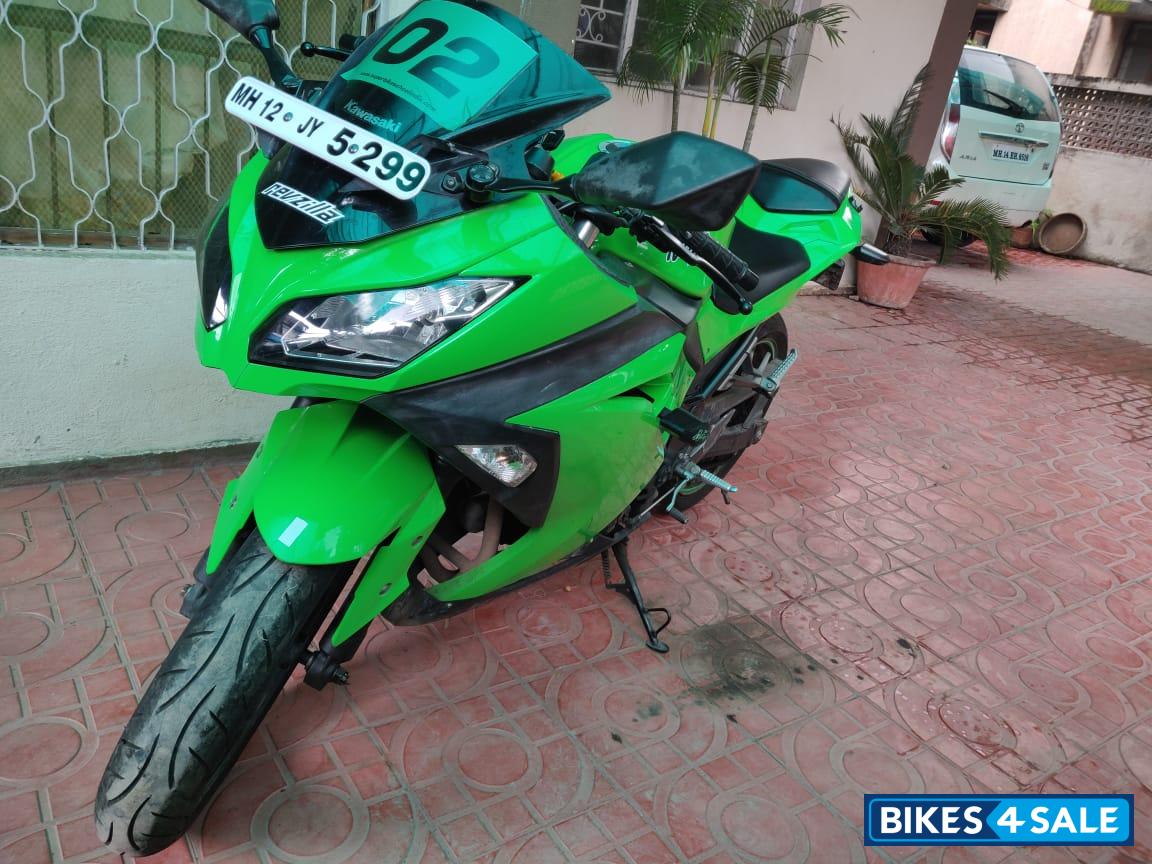Lime Green Kawasaki Ninja 300R