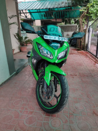 Lime Green Kawasaki Ninja 300R