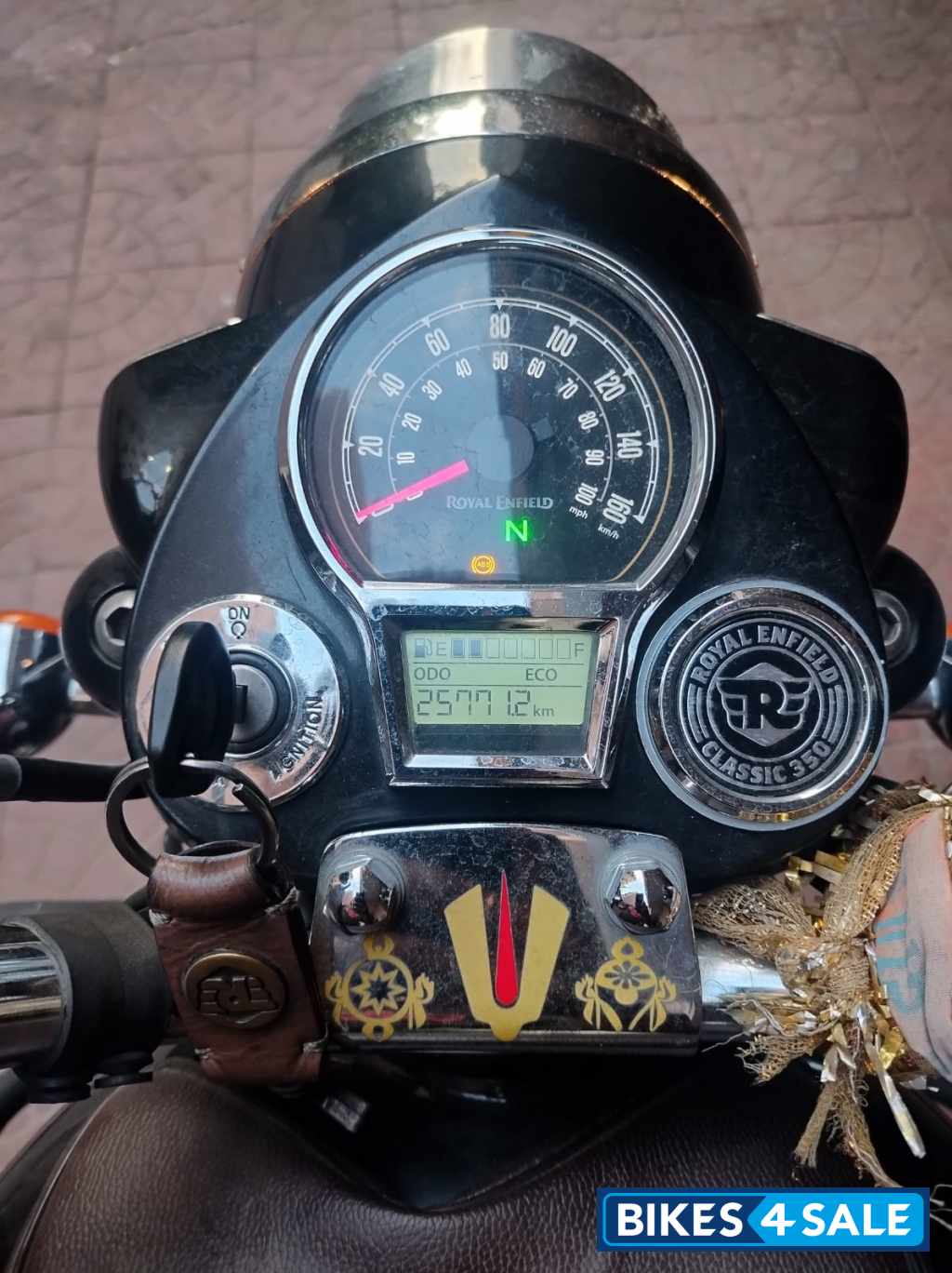 Halcyon Black Royal Enfield Classic 350