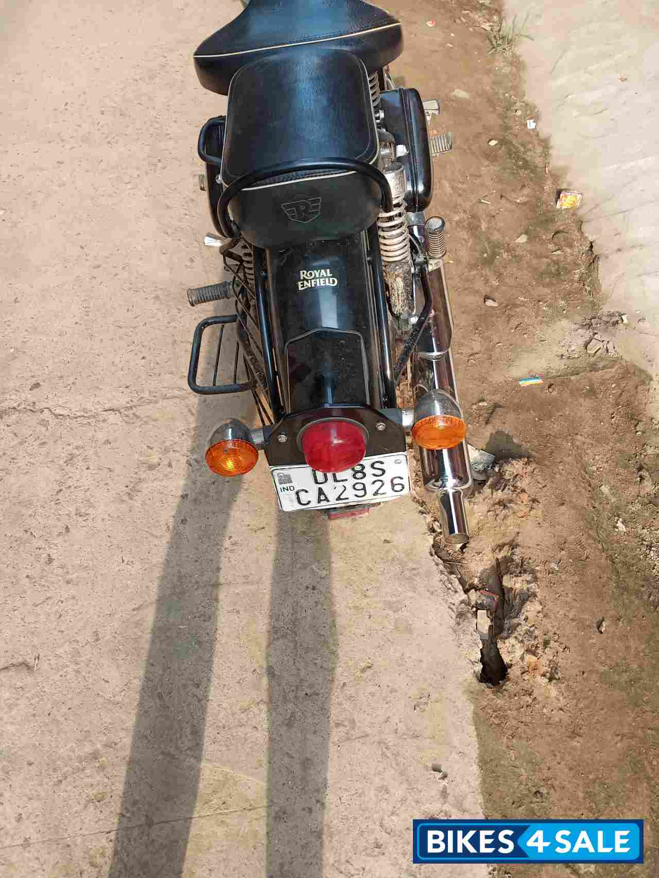 Blue +black Royal Enfield Classic 350