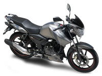 Grey TVS Apache RTR 160
