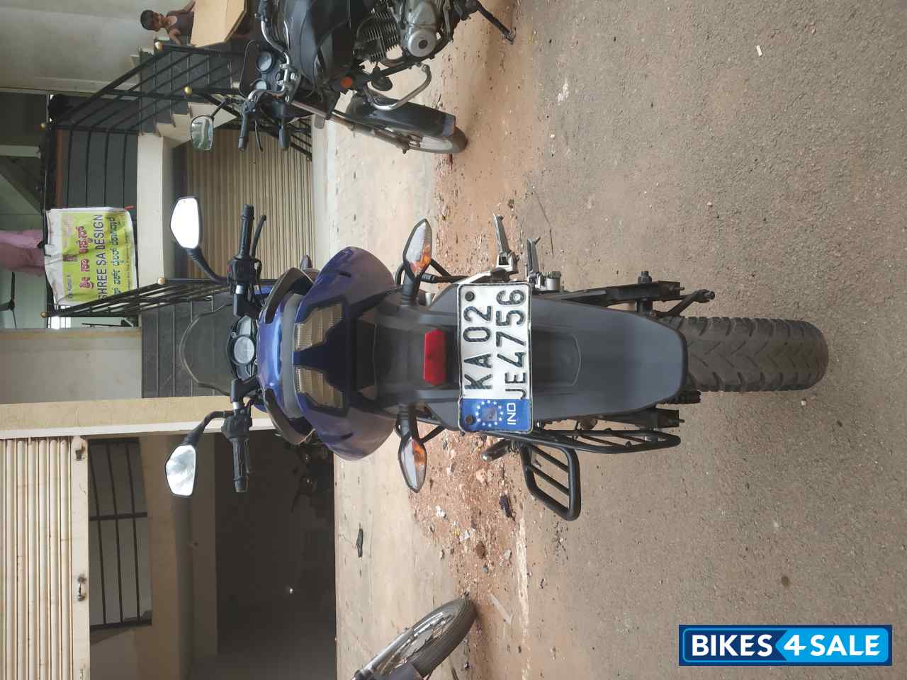 Blue Bajaj Pulsar AS 150