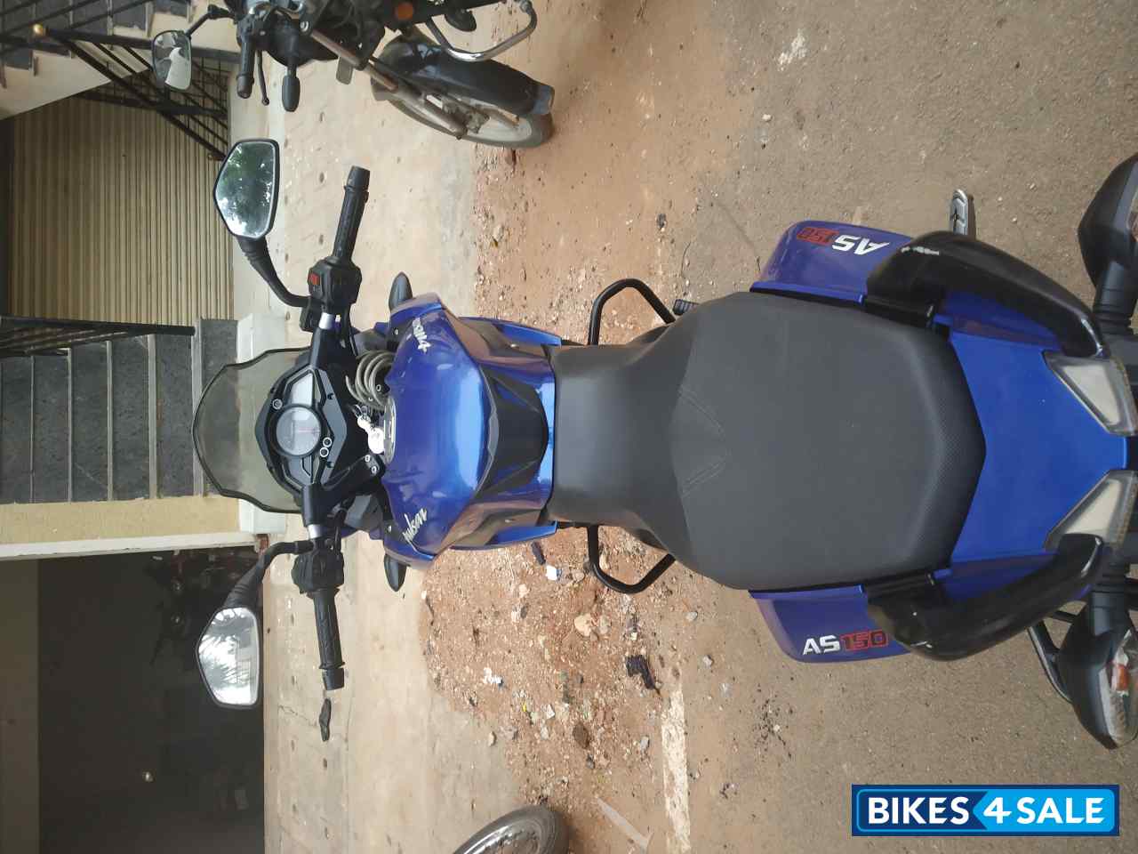 Blue Bajaj Pulsar AS 150
