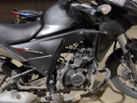 Black Honda CB Twister
