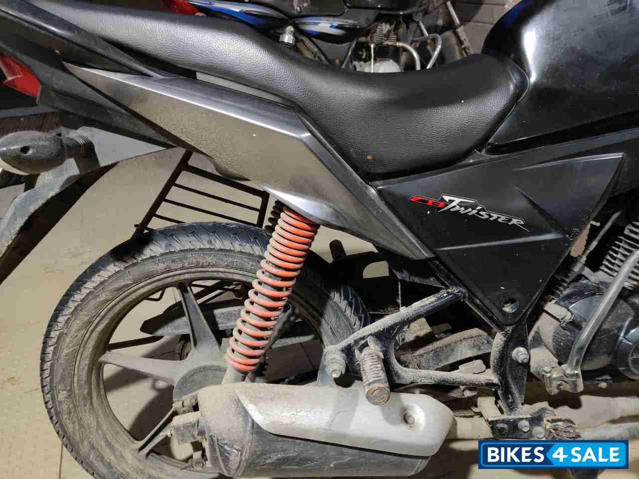 Black Honda CB Twister Black Honda CB Twister