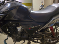 Black Honda CB Twister
