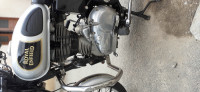 Silver Royal Enfield Classic 500