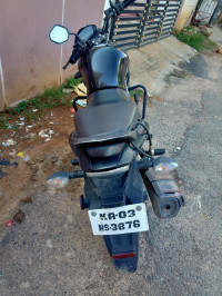 Black Honda CB Trigger