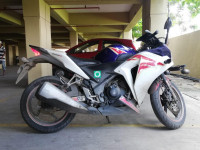 Blue Honda CBR 250R ABS