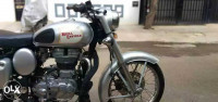 Silver Royal Enfield Classic 350