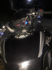 Graphite Black Bajaj Pulsar RS 200 ABS