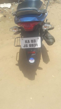 Matte Blue TVS Victor Premium Edition