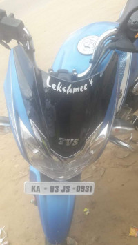 Matte Blue TVS Victor Premium Edition