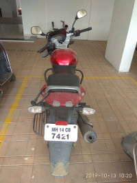 Red Bajaj Pulsar 150 DTSi