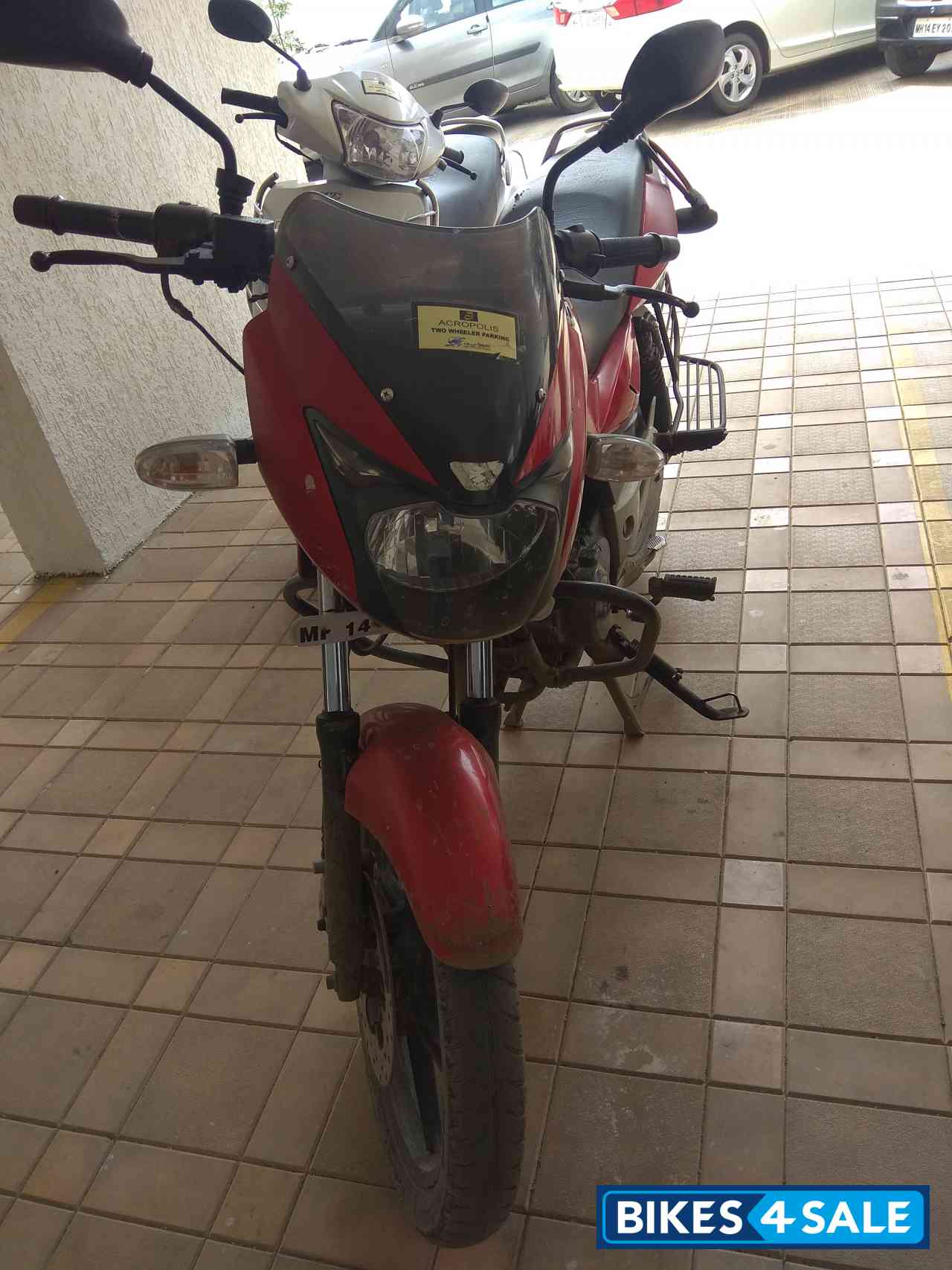 Red Bajaj Pulsar 150 DTSi