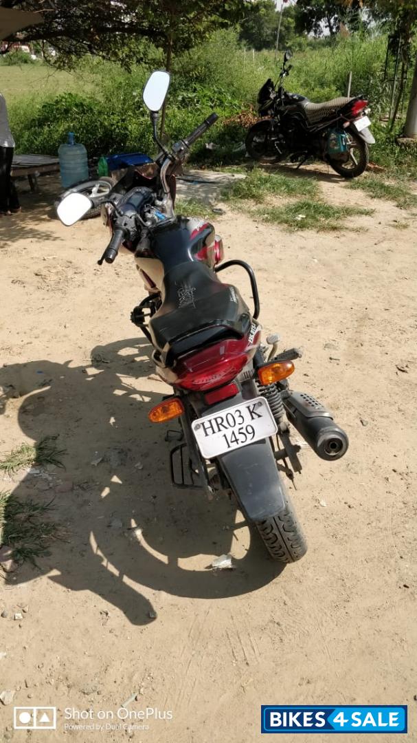 Flame Red Bajaj Discover DTSi 135