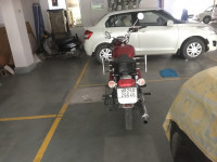 Maroon Royal Enfield Bullet 350 ES