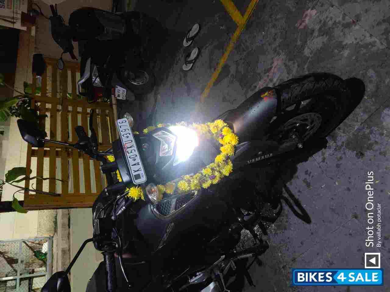 Mat Black Yamaha FZ-S FI V3