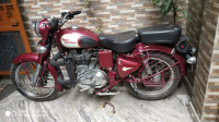 Maroon Royal Enfield Classic 500