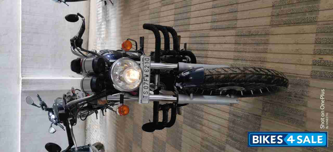 Marine Blue Royal Enfield Thunderbird 350