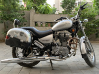 Silver Royal Enfield Thunderbird TwinSpark 350