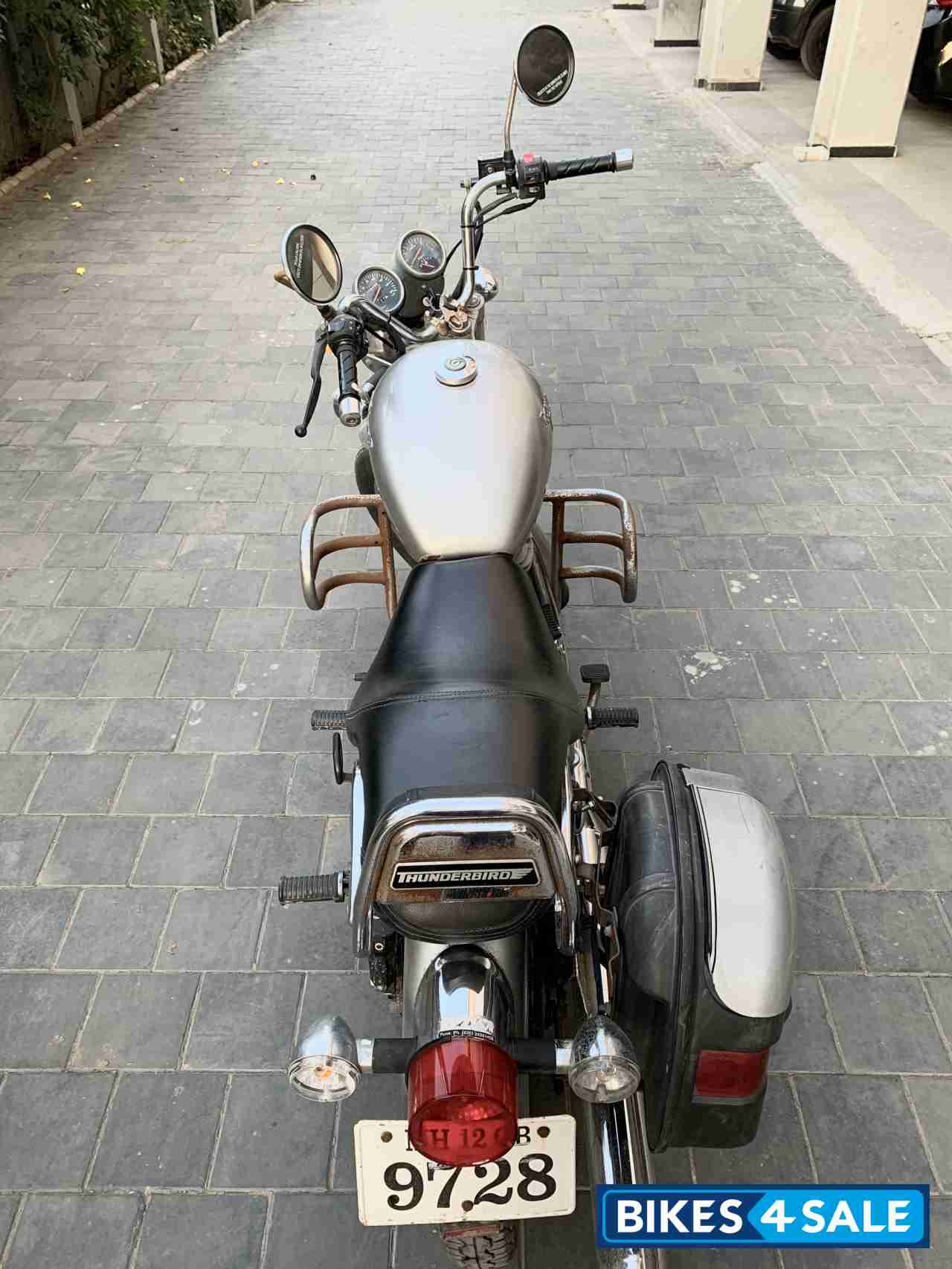 Silver Royal Enfield Thunderbird TwinSpark 350