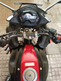 Red And Black Yamaha Fazer