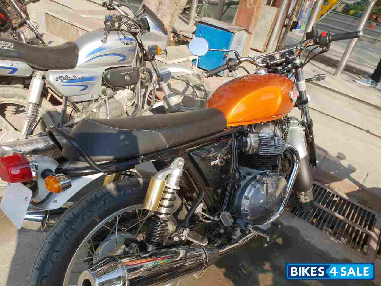 Orange Crush Royal Enfield Interceptor 650 Twin