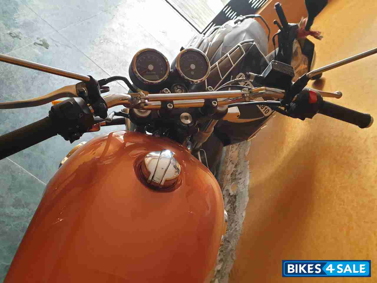 Orange Crush Royal Enfield Interceptor 650 Twin