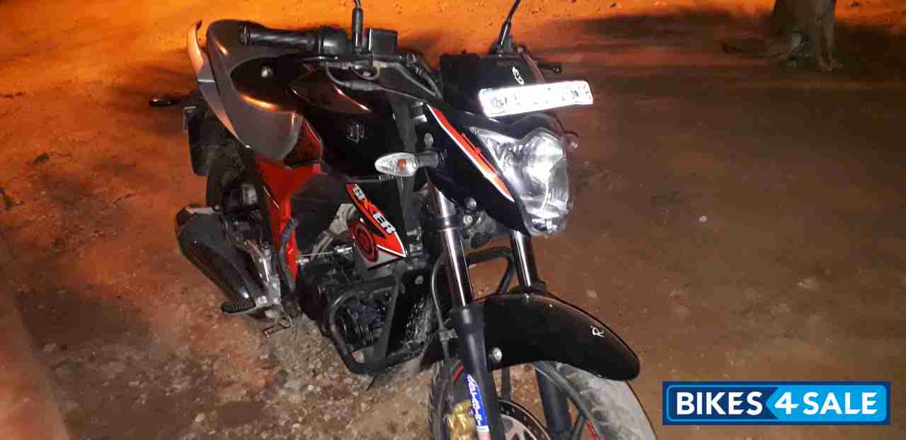 Orange Black Suzuki Gixxer SP