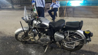 Silver Royal Enfield Classic 350