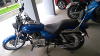 Blue Bajaj Avenger Cruise 220