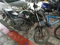 Black Honda CB Trigger