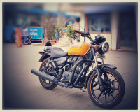Getaway Orange Royal Enfield Thunderbird X 500