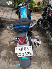 Blue Yamaha FZ-S FI V2