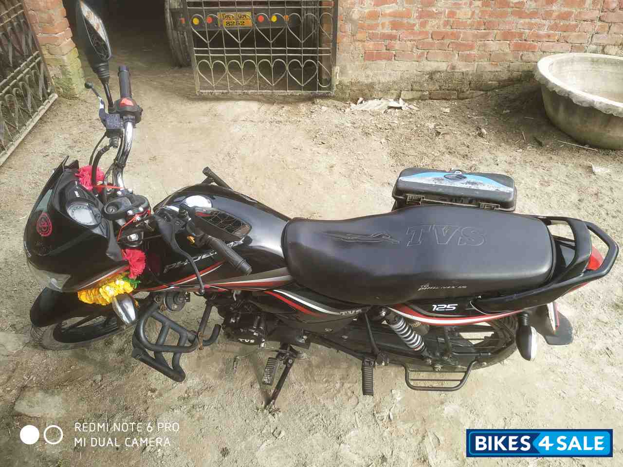 Black And Red TVS Phoenix