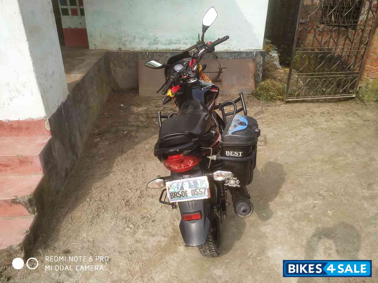 Black And Red TVS Phoenix